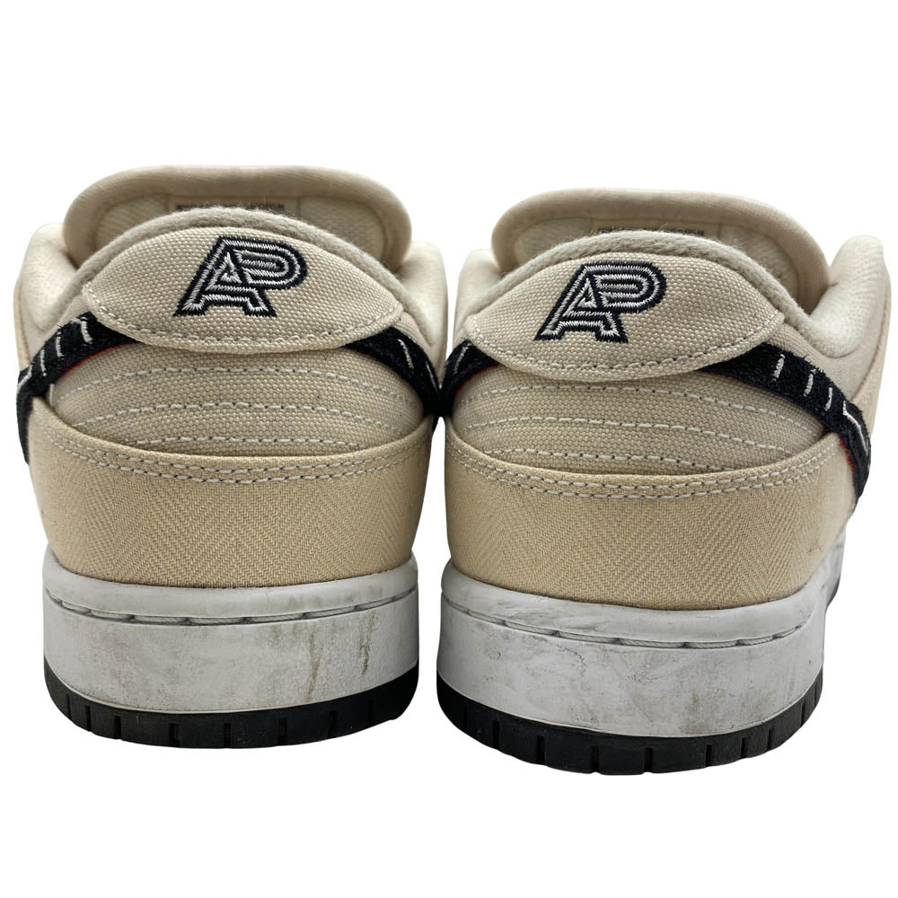 NIKE ナイキ FD2627-200 × Albino & Preto SB Dunk Low Pro QS アルビノ & プレト SB ダンク ロー プロ QS スニーカー ベージュ系 27.5cm【中古】