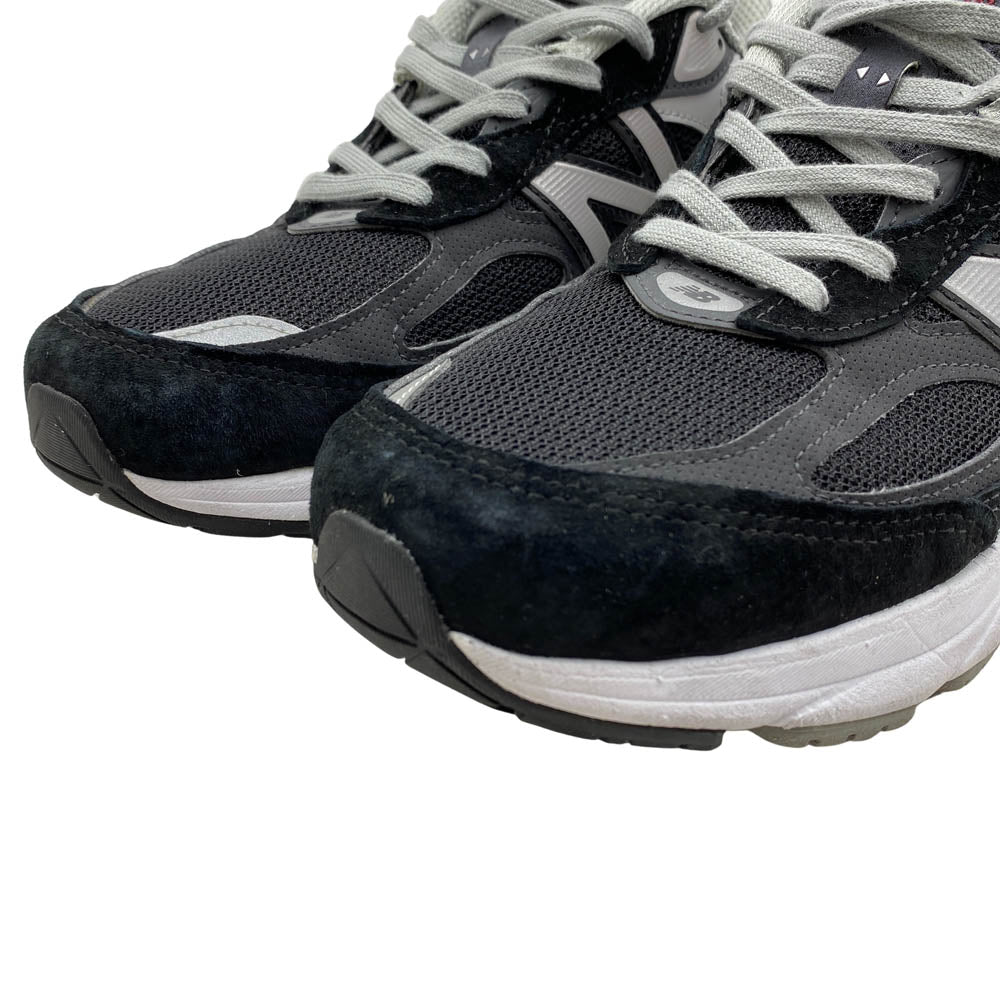 NEW BALANCE ニューバランス USA製 M990BK6 スニーカー ランニングシューズ ブラック系 27cm【中古】