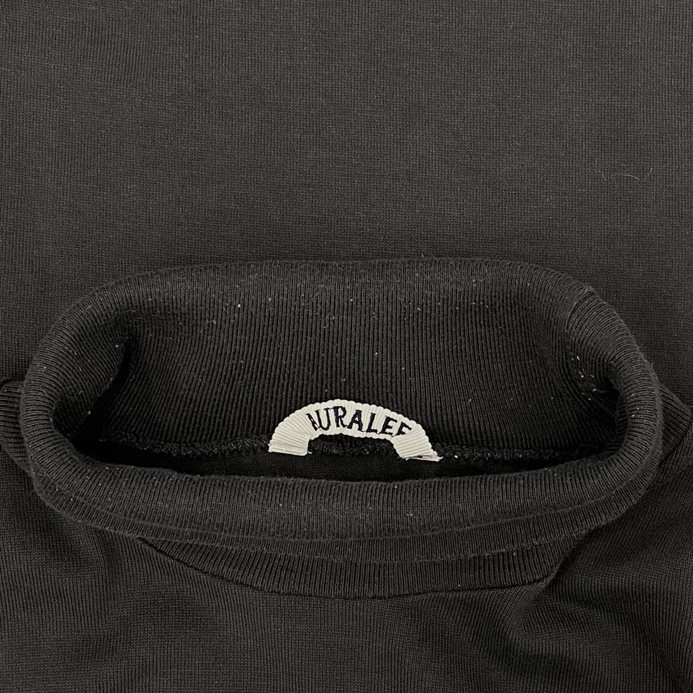 AURALEE オーラリー 19AW A9AP02GT LUSTER PLAITING HI NECK L/S TEE ハイネックロングスリーブカットソー 長袖 Tシャツ ダークグレー系 4【中古】