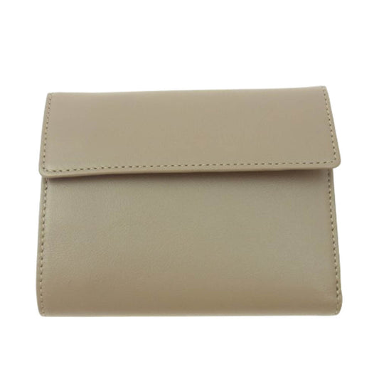 SOPHNET. ソフネット 24AW SOPH-242087 LEATHER WALLET BEIGE レザーウォレット レザー ウオレット 牛革 カウレザー ベージュ ベージュ系【新古品】【未使用】【中古】