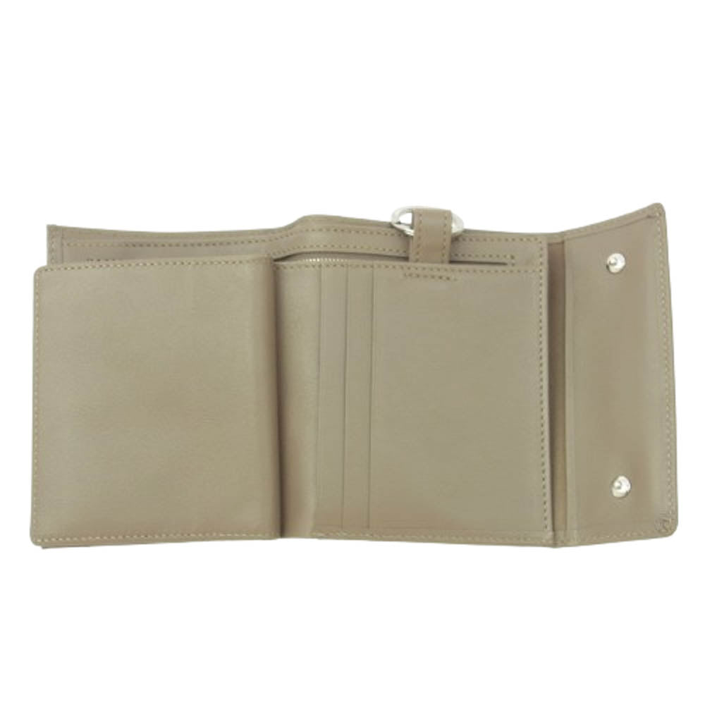 SOPHNET. ソフネット 24AW SOPH-242087 LEATHER WALLET BEIGE レザーウォレット レザー ウオレット 牛革 カウレザー ベージュ ベージュ系【新古品】【未使用】【中古】