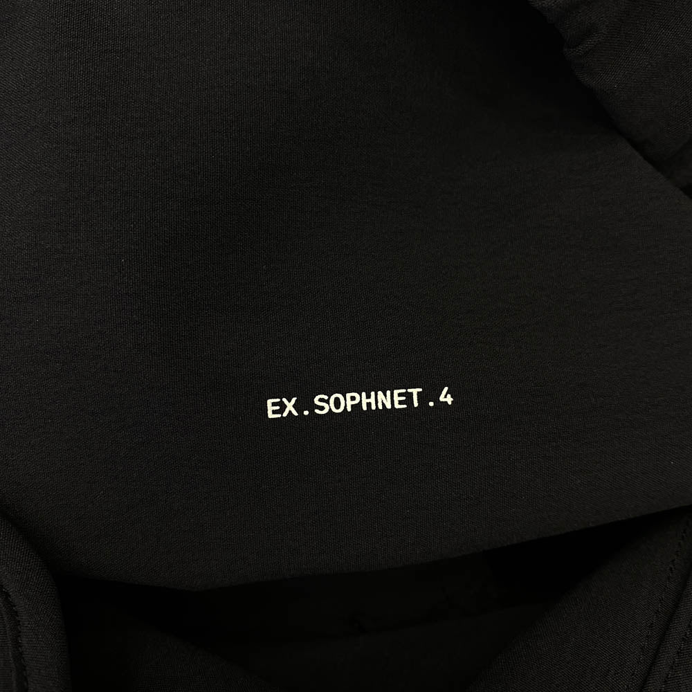 SOPHNET. ソフネット 25AW SPNT-252047 EX. EXTRAPEDITION SIDE POCKET PANTS BLACK サイド ポケット ナイロン イージー パンツ ブラック系 4【新古品】【未使用】【中古】