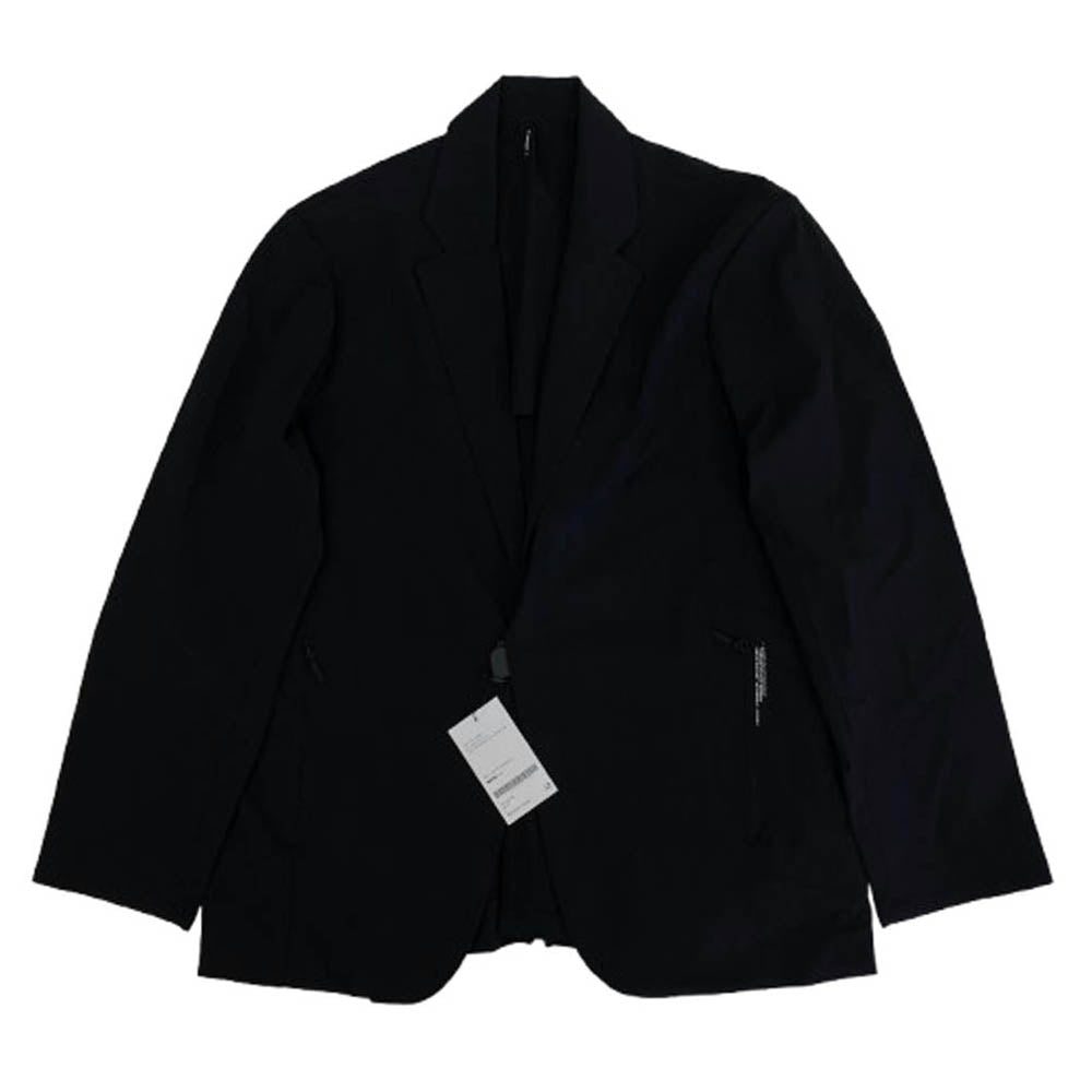 SOPHNET. ソフネット 25AW SPNT-252043 EX. BLEISURE JACKET BLACK ベンチレーション ナイロン テーラード ジャケット サイズ2 ブラック系 2【新古品】【未使用】【中古】