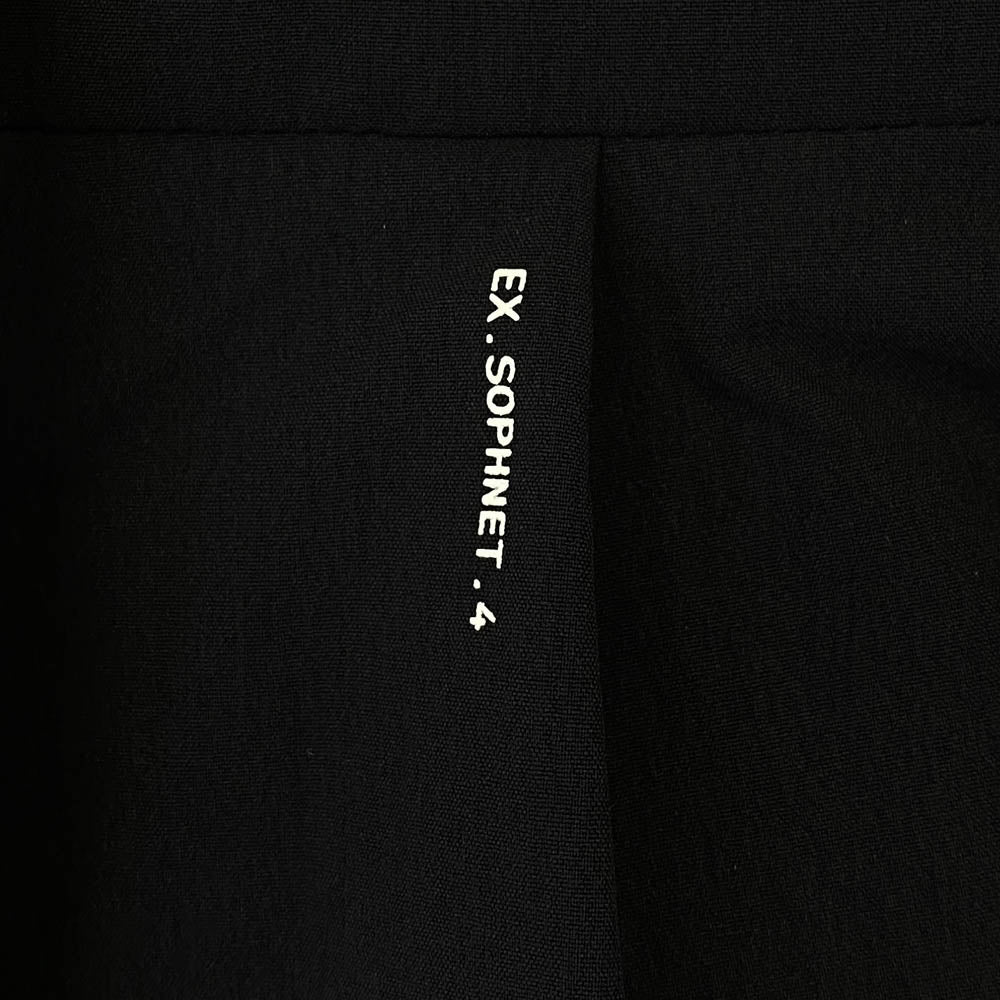 SOPHNET. ソフネット 25AW SPNT-252043 EX. BLEISURE JACKET BLACK ベンチレーション ナイロン テーラード ジャケット サイズ4 ブラック系 4【美品】【中古】