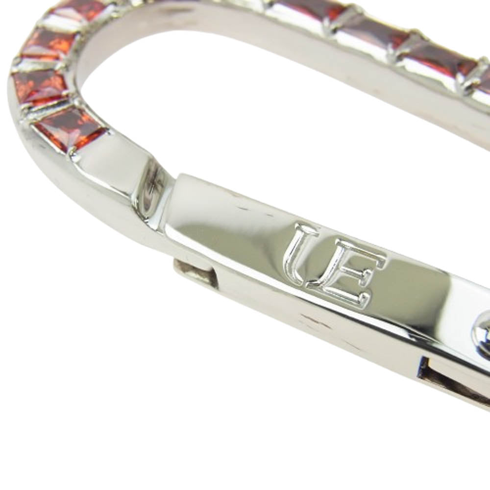 uniform experiment ユニフォームエクスペリメント UE-252079 ZIRCONIA CARABINER ジルコニア カラビナ シルバー系 レッド系【新古品】【未使用】【中古】