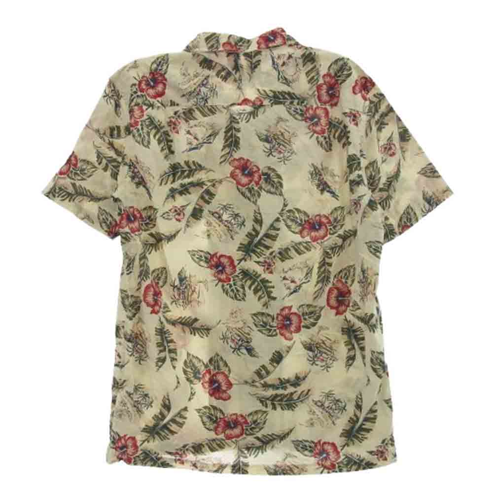 PENDLETON ペンドルトン オープンカラー 半袖 アロハシャツ ベージュ系 S【中古】