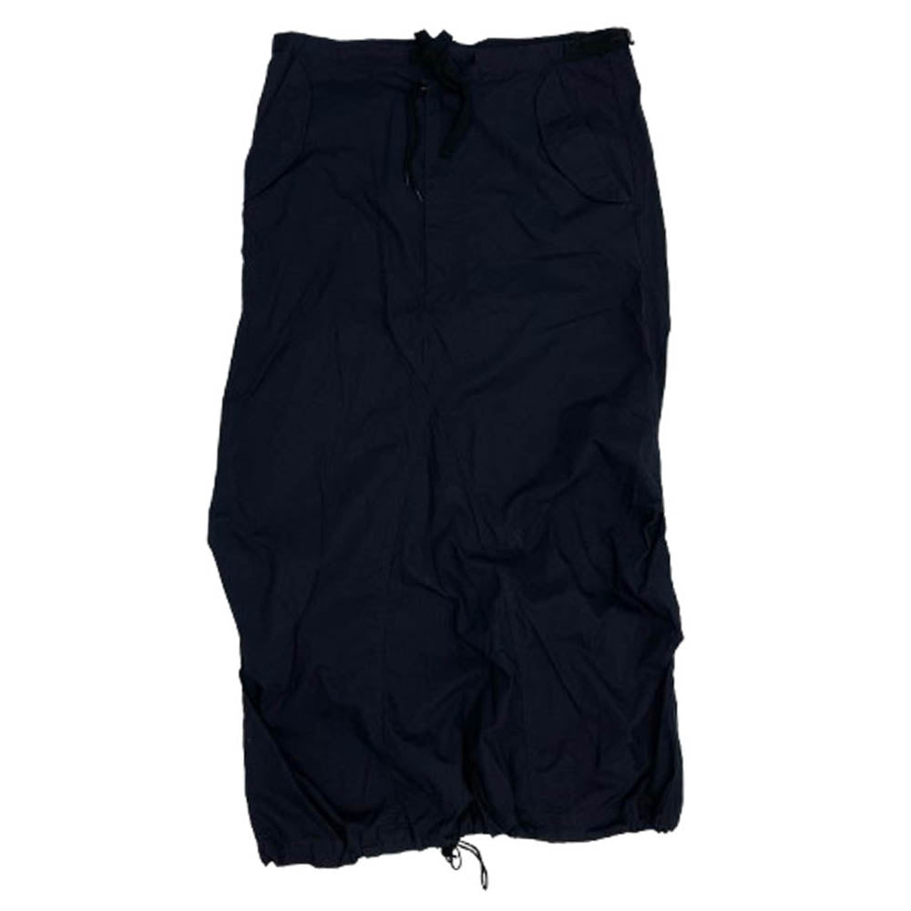 BEAMS BOY ビームスボーイ M-65ディティール フィッシュテール ロングスカート ダークネイビー系【中古】