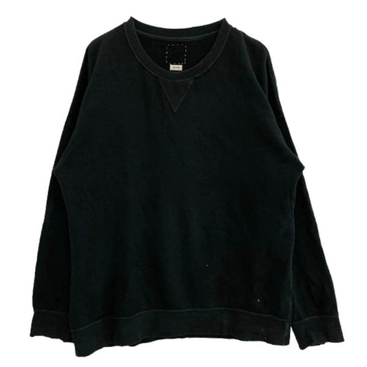 VISVIM ビズビム 19SS 0119105010021 JUMBO SWEAT L/S UNEVEN DYE ジャンボスウェット ブラック系 3【中古】