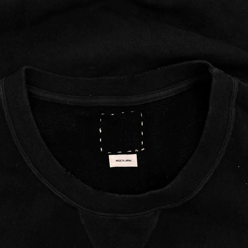 VISVIM ビズビム 19SS 0119105010021 JUMBO SWEAT L/S UNEVEN DYE ジャンボスウェット ブラック系 3【中古】