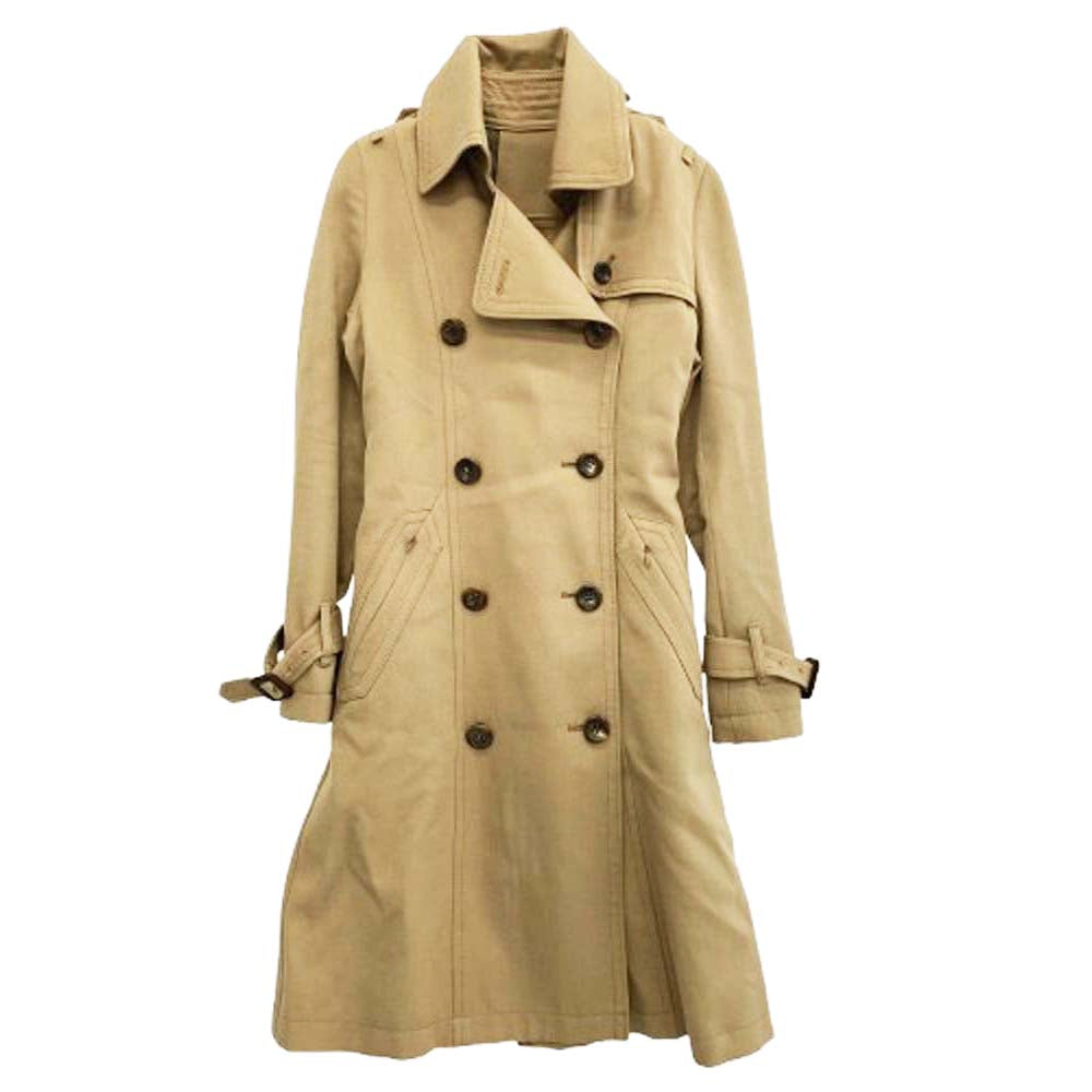 HYSTERIC GLAMOUR ヒステリックグラマー 3AC-1911 HYSTERICS ウール トレンチコート ブラウン系 S【中古】