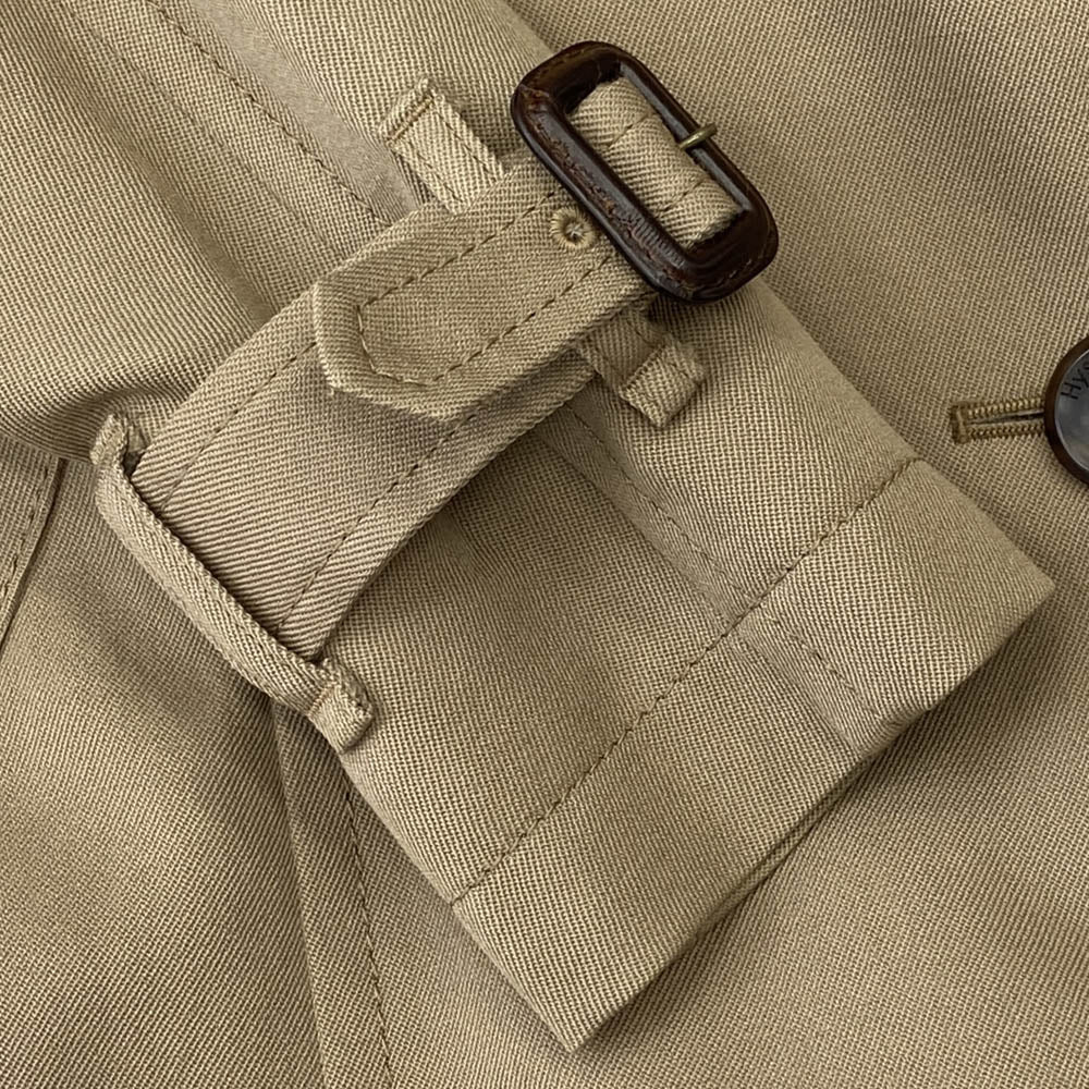 HYSTERIC GLAMOUR ヒステリックグラマー 3AC-1911 HYSTERICS ウール トレンチコート ブラウン系 S【中古】