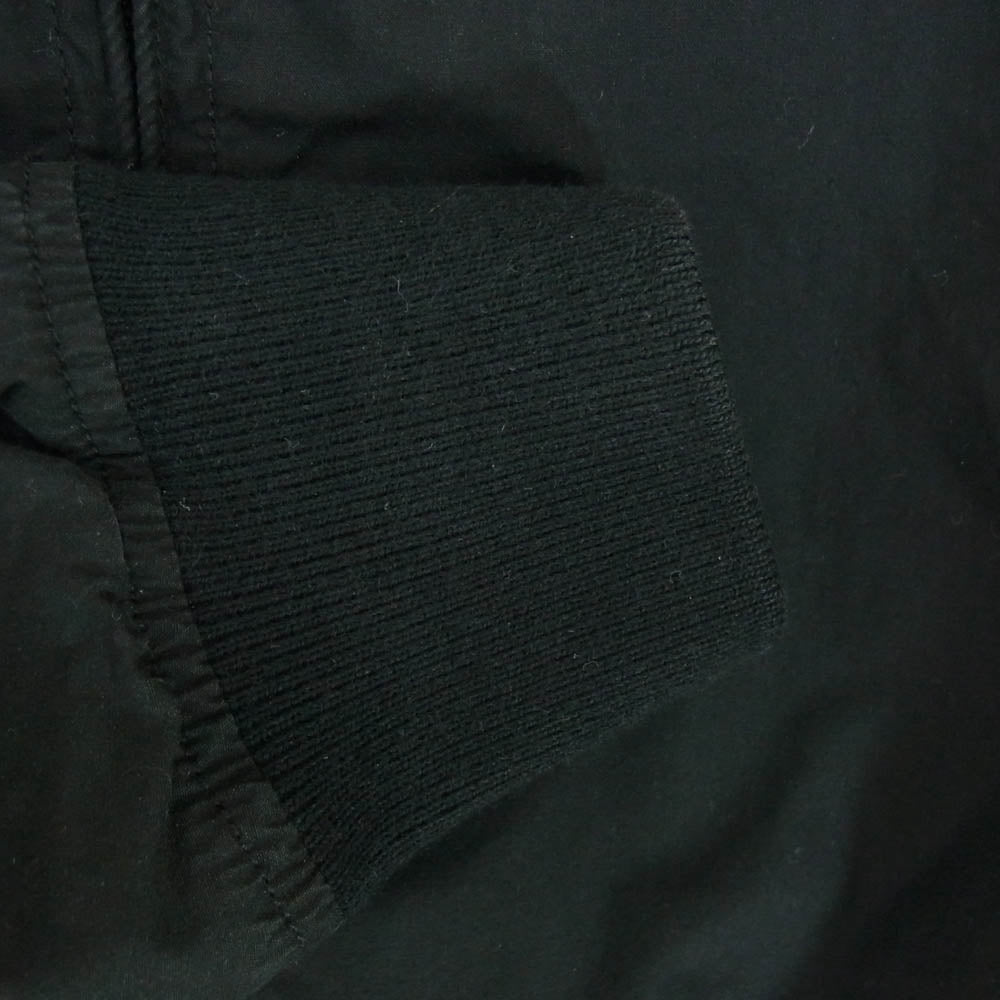 HYSTERIC GLAMOUR ヒステリックグラマー 17SS 02171AB13 野口強 SKULL LOUNGE スカル ラウンジ 刺繍 リブ ブルゾン ジャケット ブラック系 S【中古】