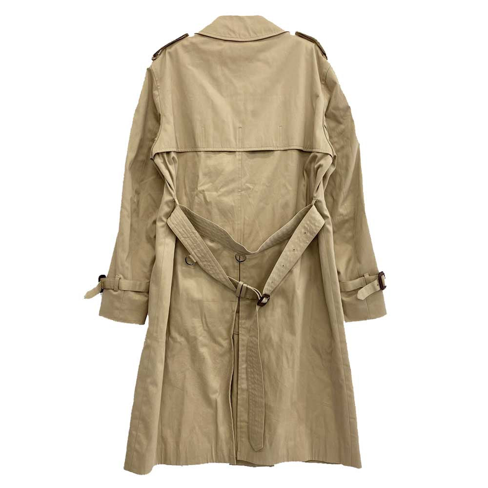 HYSTERIC GLAMOUR ヒステリックグラマー 06201AC01 THEE HYSTERIC XXX × CORBY’S 英国製 裏地チェッカー トレンチコート ブラウン系 M【中古】