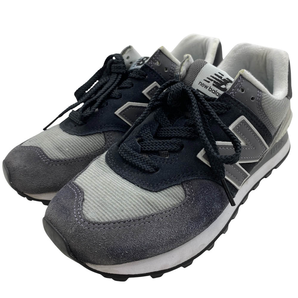 NEW BALANCE ニューバランス 21SS WL574WU2 ローカット スニーカー グレー系 25cm【中古】