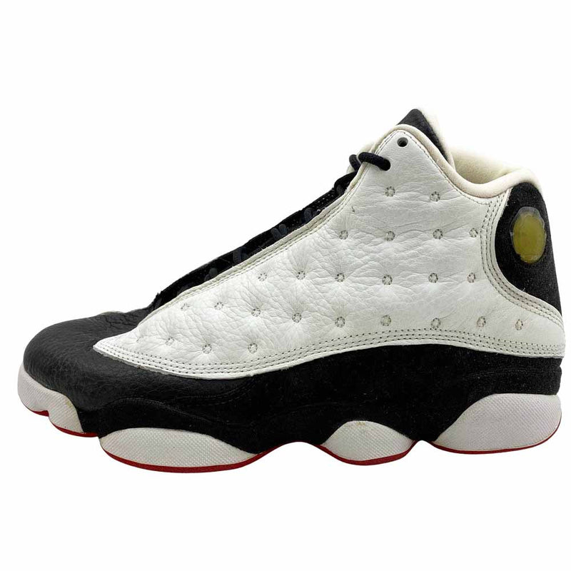 NIKE ナイキ 136002-132 90s 97年製 オリジナル AIR JORDAN 13 OG HE GOT GAME エアジョーダン13 OG ヒィー ゴット ゲーム ハイカット スニーカー ブラック系 26.5cm【中古】