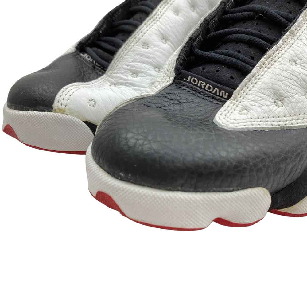 NIKE ナイキ 136002-132 90s 97年製 オリジナル AIR JORDAN 13 OG HE GOT GAME エアジョーダン13 OG ヒィー ゴット ゲーム ハイカット スニーカー ブラック系 26.5cm【中古】