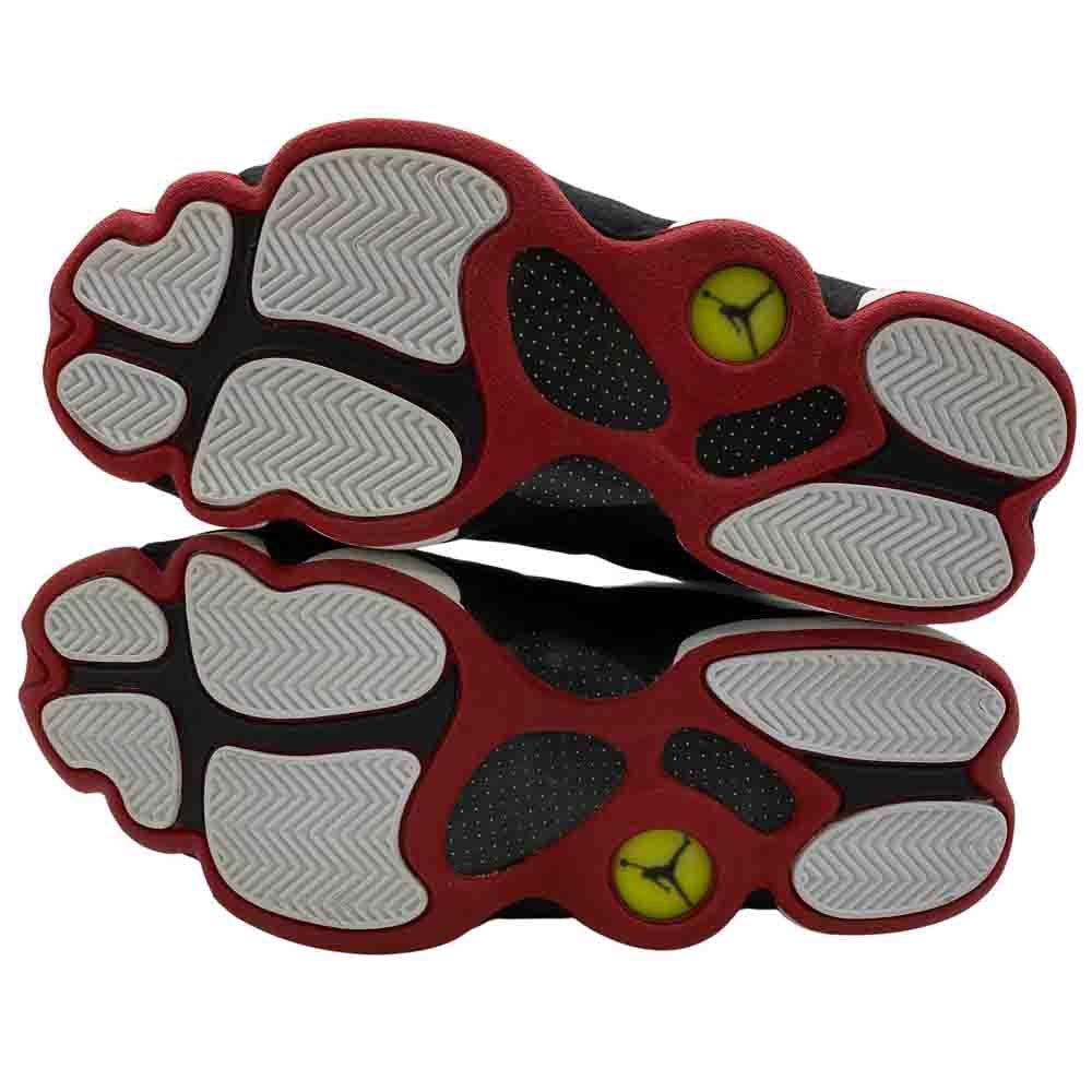 NIKE ナイキ 136002-132 90s 97年製 オリジナル AIR JORDAN 13 OG HE GOT GAME エアジョーダン13 OG ヒィー ゴット ゲーム ハイカット スニーカー ブラック系 26.5cm【中古】