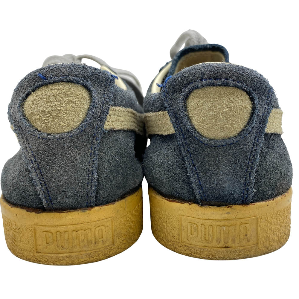 PUMA プーマ 70's 80'S Made in Yugoslavia ユーゴスラビア製 ヴィンテージ 目 口付き CLYDE クライド ローカット スニーカー グレー系 7.5【中古】