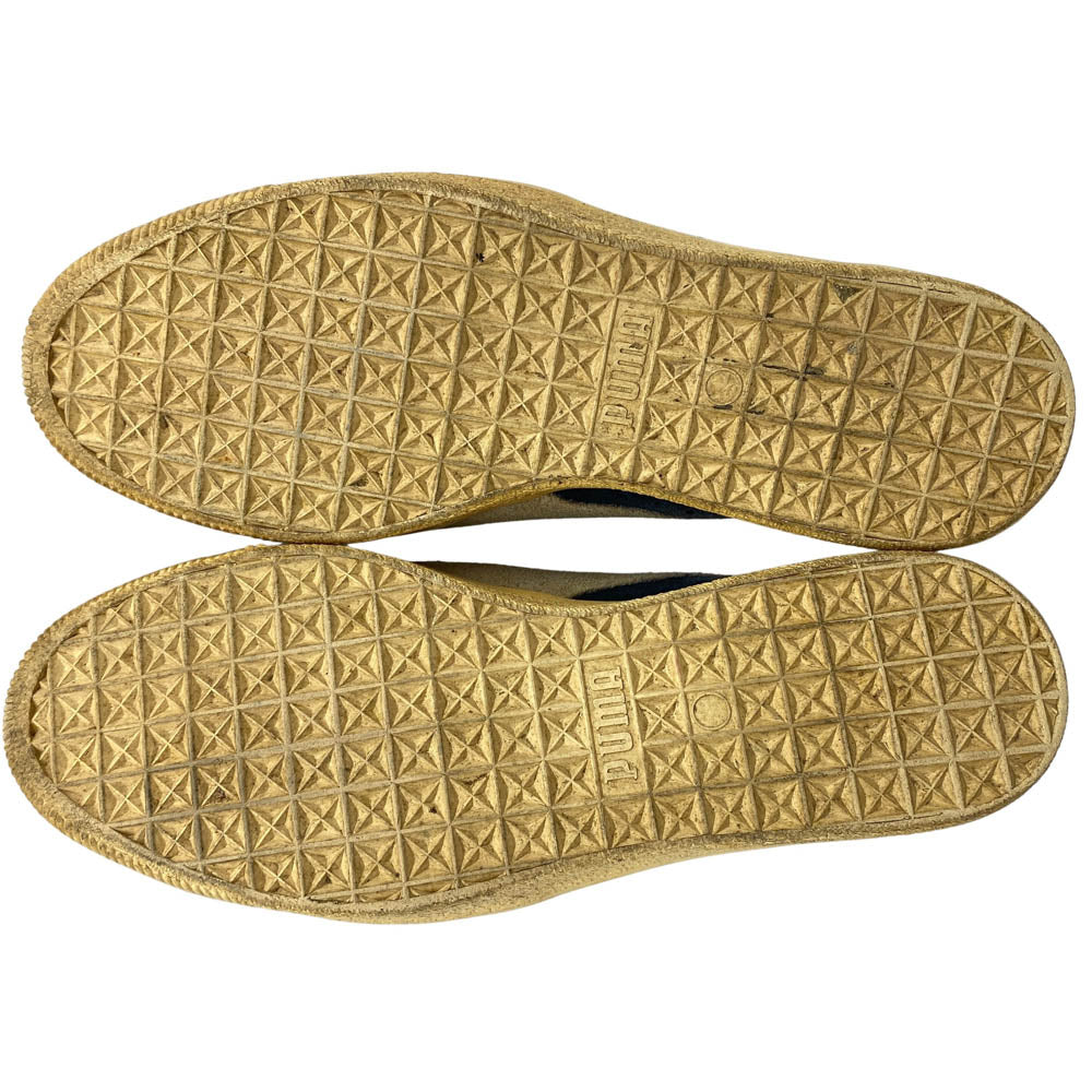 PUMA プーマ 70's 80'S Made in Yugoslavia ユーゴスラビア製 ヴィンテージ 目 口付き CLYDE クライド ローカット スニーカー グレー系 7.5【中古】