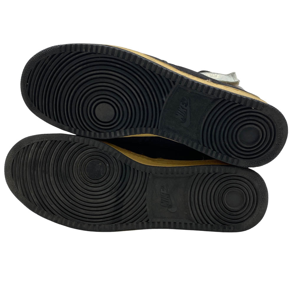 NIKE ナイキ 850709SH 【観賞用】80s 85年製 オリジナル VANDAL DEAD STOCK 黒 銀 バンダル ハイカット スニーカー 黒 銀 ブラック系 11.5【中古】