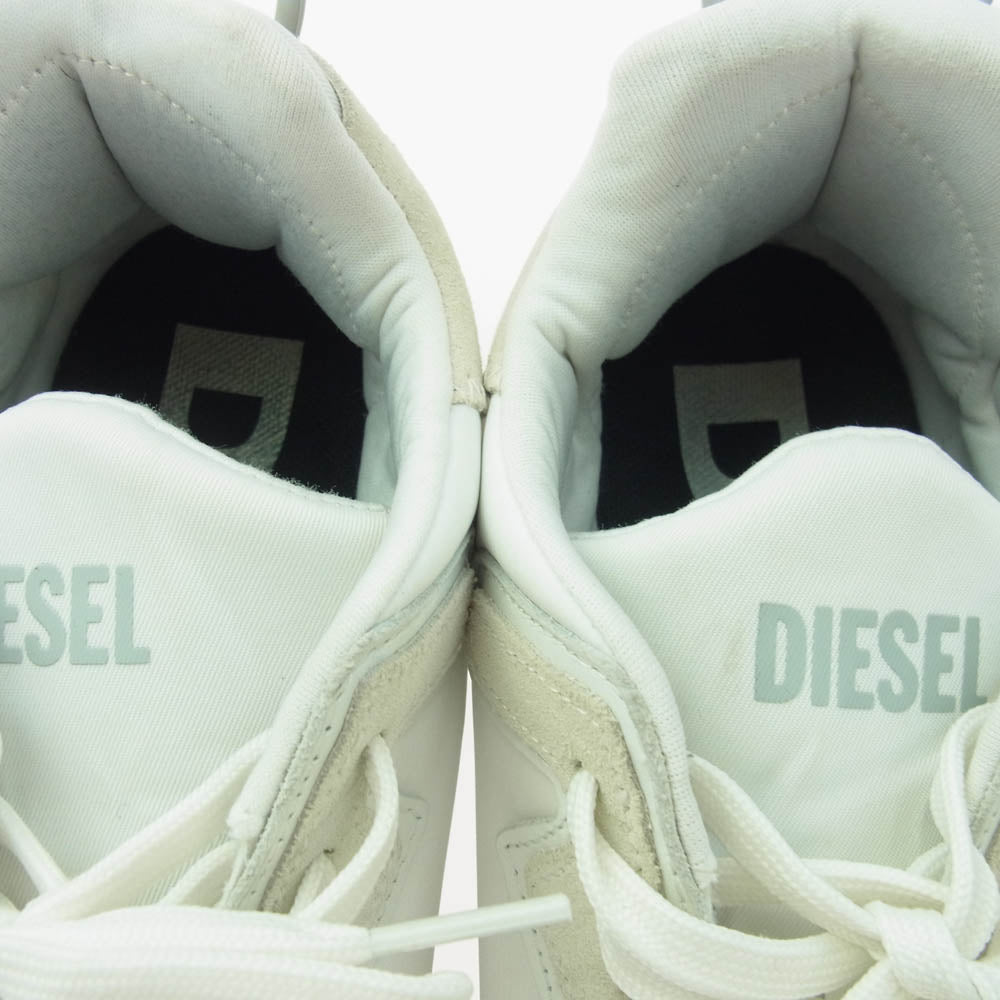 DIESEL ディーゼル F21-06-SB ローカット スニーカー ホワイト系 27cm【中古】