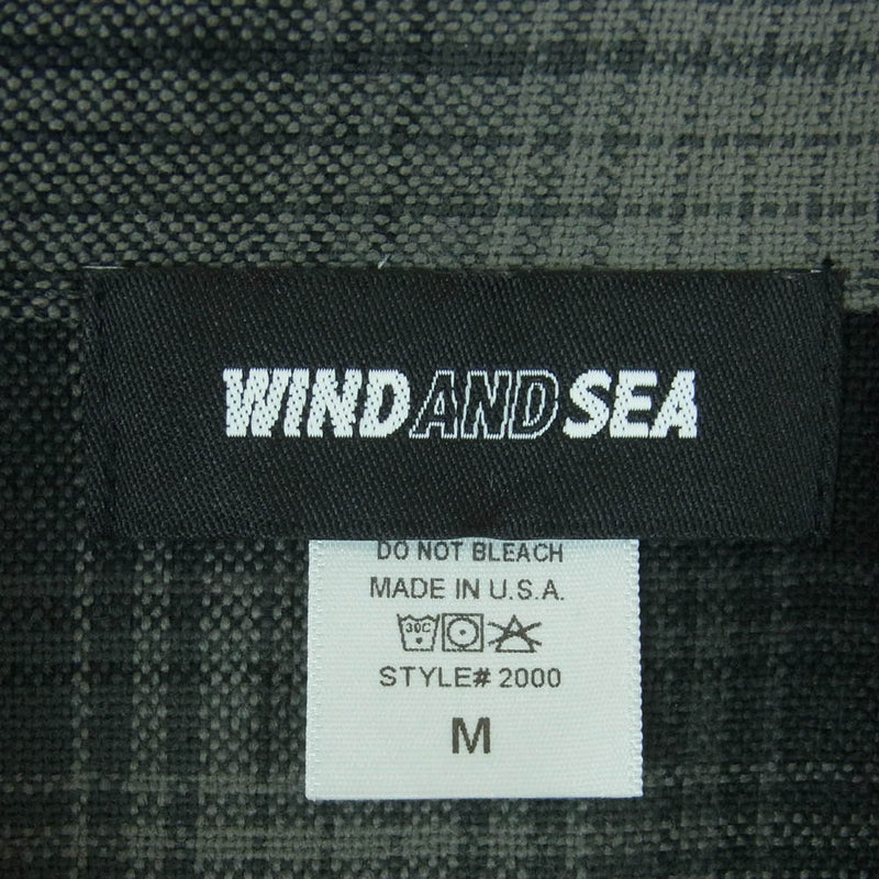 WIND AND SEA ウィンダンシー WDS-O-STN-24-Q4-SH-01 Black Magic