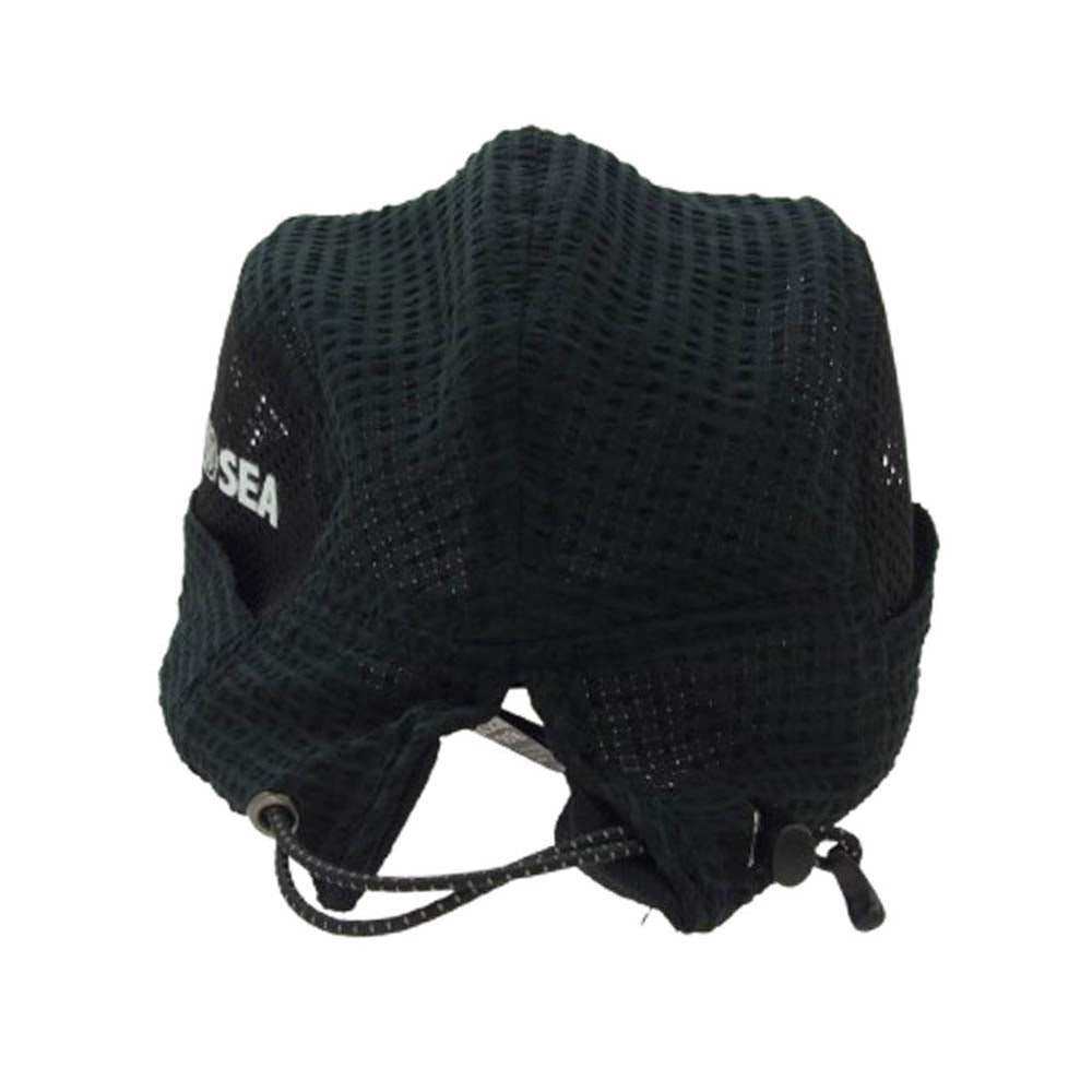 WIND AND SEA ウィンダンシー CA2423-3B402-A NANGA ナンガ 5パネル ジェット メッシュ キャップ ブラック系【美品】【中古】