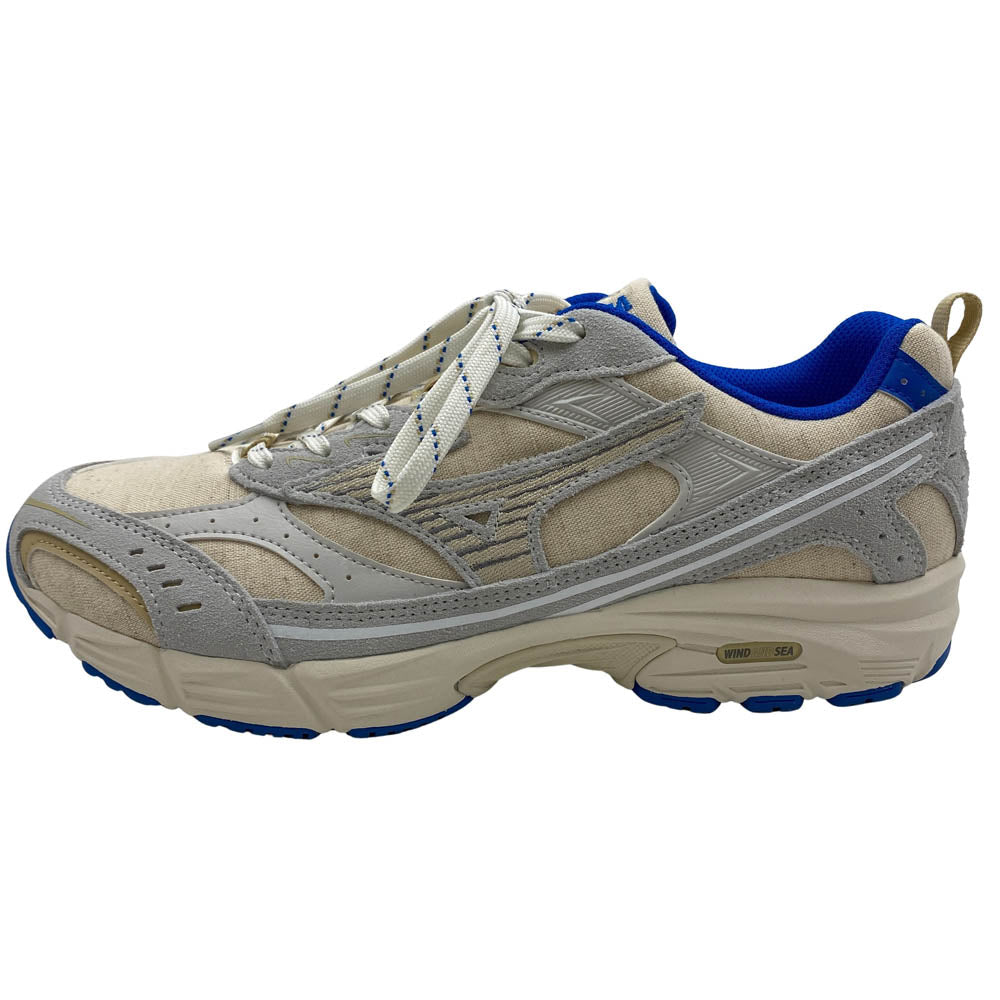 WIND AND SEA ウィンダンシー D1GD242301 Mizuno MXR Beige Grey Blue ミズノ ローカット スニーカー ベージュ系 27.5cm【美品】【中古】