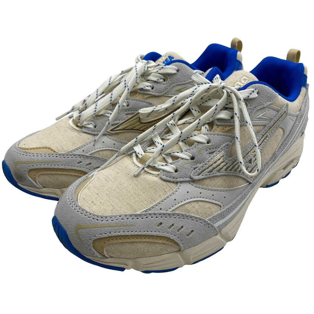 WIND AND SEA ウィンダンシー D1GD242301 Mizuno MXR Beige Grey Blue ミズノ ローカット スニーカー ベージュ系 27.5cm【美品】【中古】