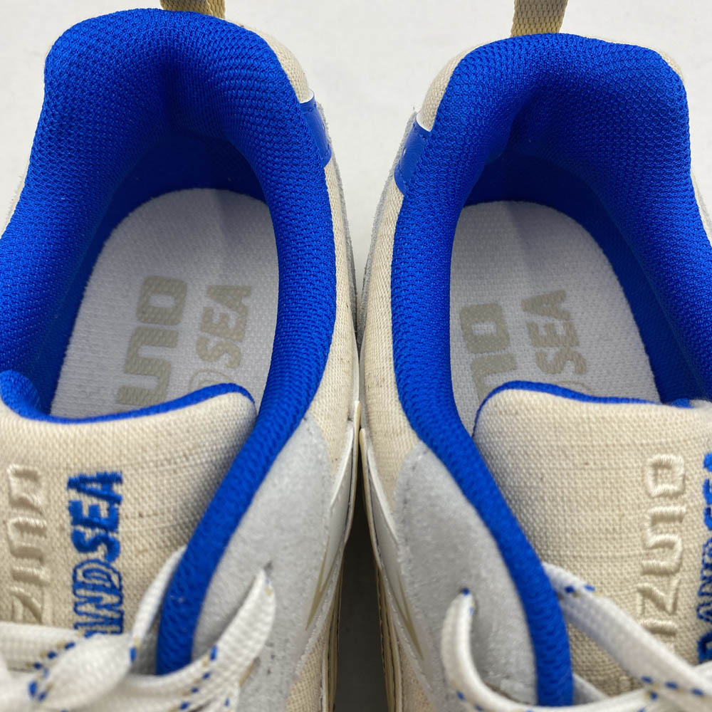 WIND AND SEA ウィンダンシー D1GD242301 Mizuno MXR Beige Grey Blue ミズノ ローカット スニーカー ベージュ系 27.5cm【美品】【中古】