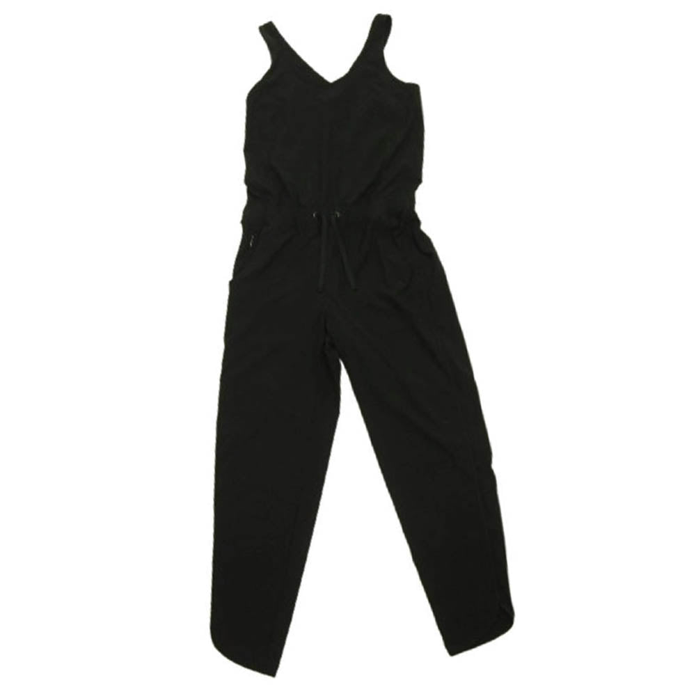 patagonia パタゴニア 19SS 56995 W's Fleetwith Romper ウィメンズ フリートウィズ ロンパー オールインワン オーバーオール ブラック系 S【中古】