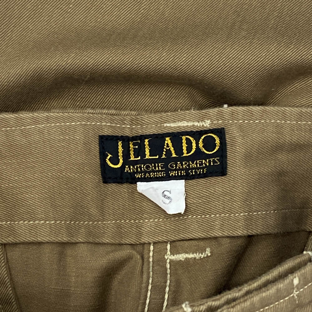 JELADO ジェラード AG94341A 41 Khaki Lastresort Chino Cloth チノ パンツ カーキ系 S【新古品】【未使用】【中古】
