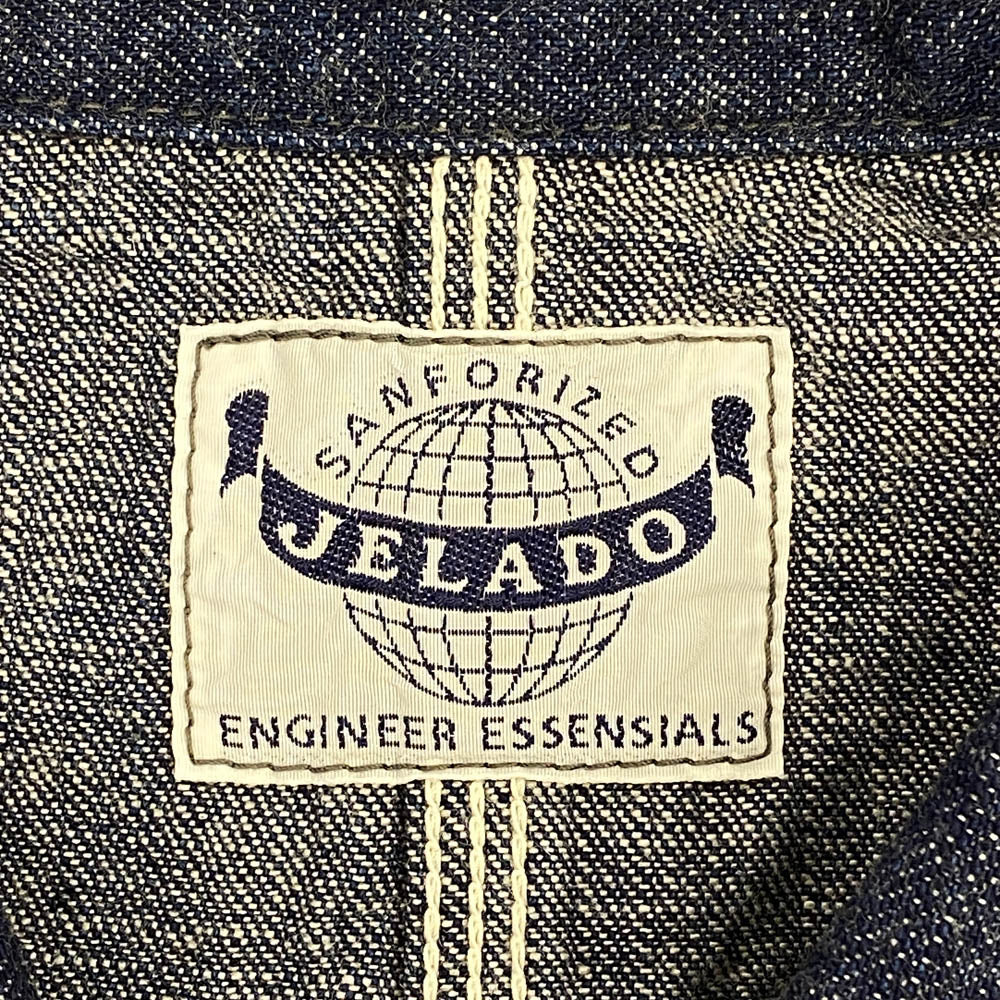 JELADO ジェラード JP94491J Coverall デニム カバーオール ジャケット インディゴブルー系 1【新古品】【未使用】【中古】