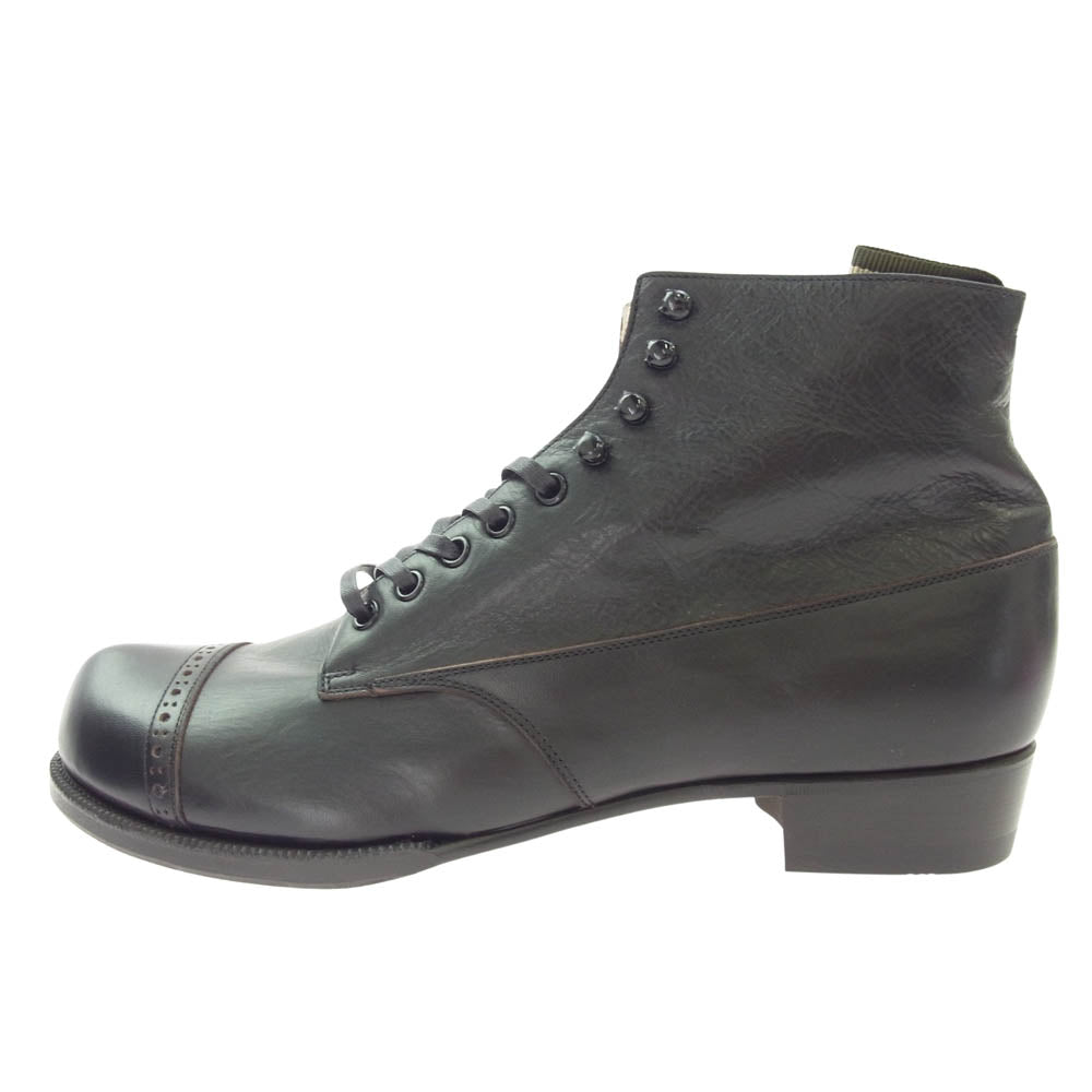 JELADO ジェラード the 2 monkeys ザ トゥーモンキーズ audeville ヴォードビル ワーク ブーツ ブラック ブラック系 8.5【新古品】【未使用】【中古】