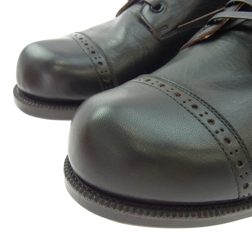 JELADO ジェラード the 2 monkeys ザ トゥーモンキーズ audeville ヴォードビル ワーク ブーツ ブラック ブラック系 8.5【新古品】【未使用】【中古】