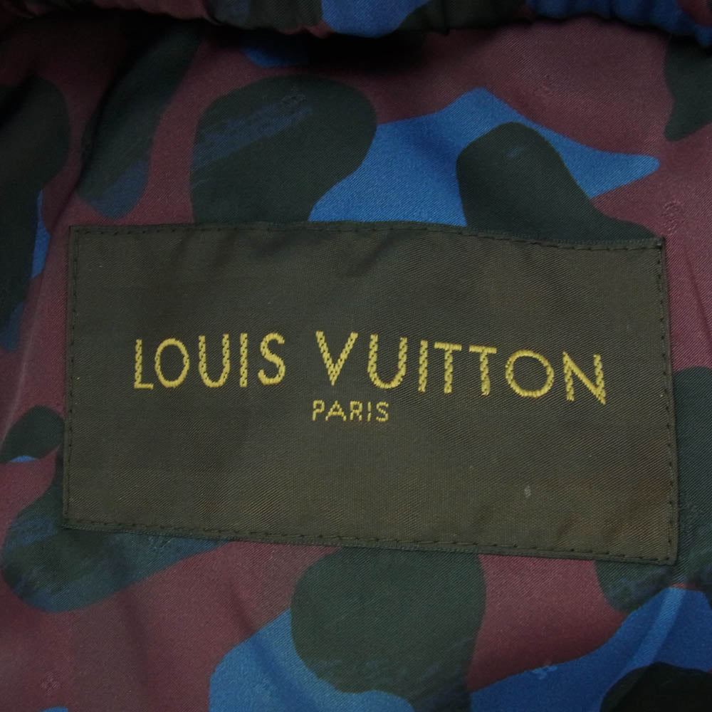 LOUIS VUITTON ルイ・ヴィトン RM162M PD0 HAB09W モノグラムカモフラ フーデッド ジップブルゾン ジャケット マルチカラー系 46【中古】