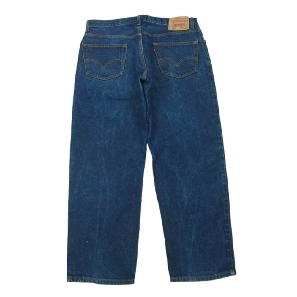 Levi's リーバイス 550 RELAXED FIT リラックス ジーンズ デニム パンツ メキシコ製 インディゴブルー系 W36 L30【中古】