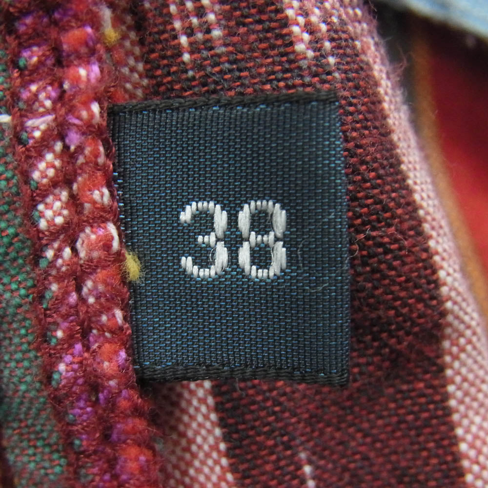 POLO RALPH LAUREN ポロ・ラルフローレン Shorts Drill Khaki Unit Pattern ユニット パターン ネイティブ柄 ショーツ ハーフ ショート パンツ レッド系 パープル系 38【中古】