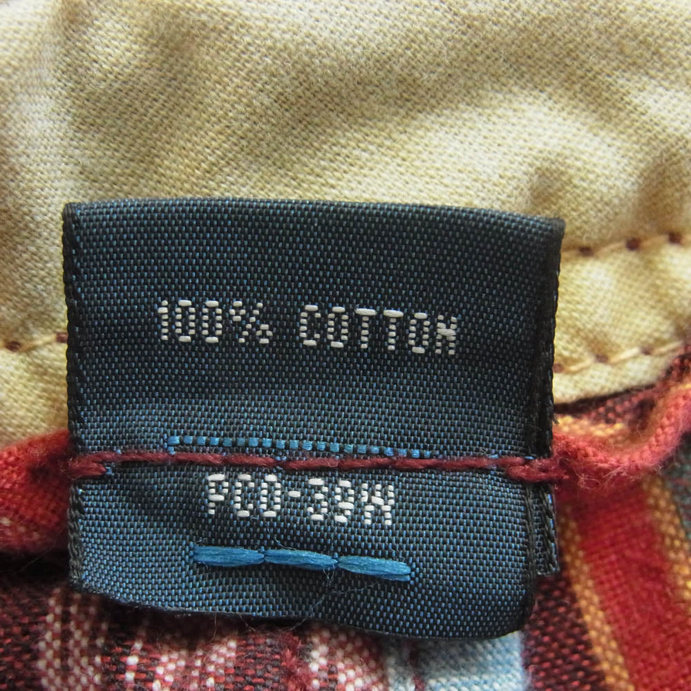 POLO RALPH LAUREN ポロ・ラルフローレン Shorts Drill Khaki Unit Pattern ユニット パターン ネイティブ柄 ショーツ ハーフ ショート パンツ レッド系 パープル系 38【中古】