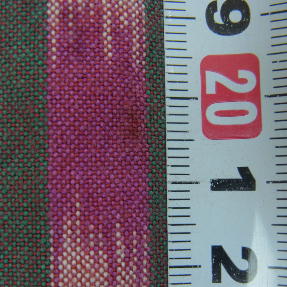 POLO RALPH LAUREN ポロ・ラルフローレン Shorts Drill Khaki Unit Pattern ユニット パターン ネイティブ柄 ショーツ ハーフ ショート パンツ レッド系 パープル系 38【中古】