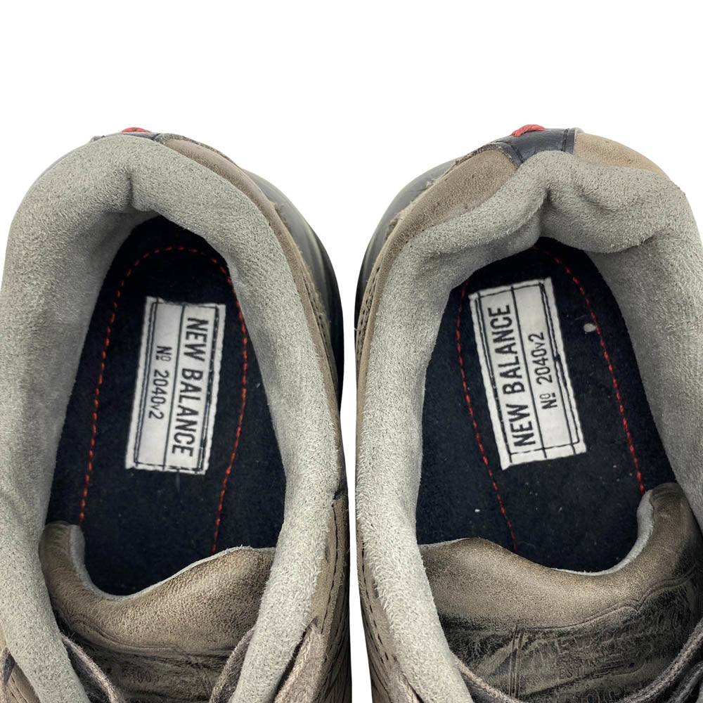 NEW BALANCE ニューバランス M2040GL2 MADE IN ENGLAND ローカット スニーカー ダークグレー系 27cm【中古】
