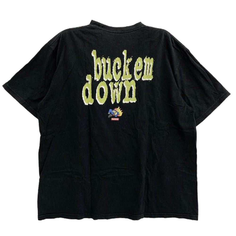 Supreme シュプリーム 22AW Duck Down Music Enta Da Stage Tee ダック タウン ミュージック エンタ ダ ステージ 半袖 Tシャツ ブラック系 XL【中古】