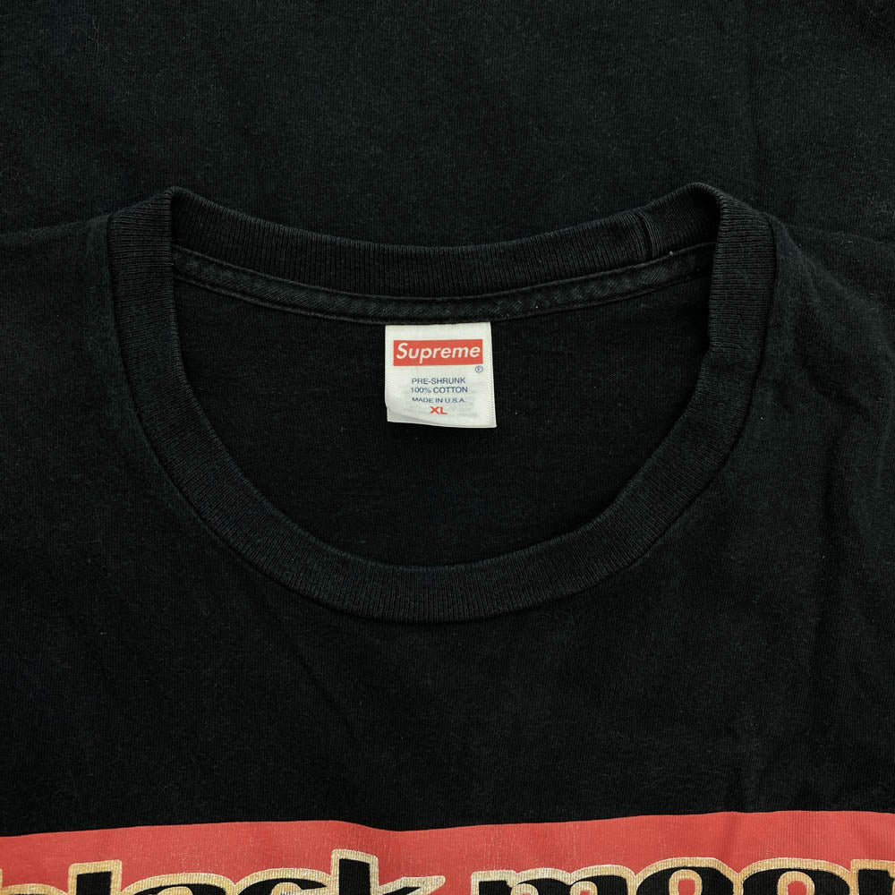 Supreme シュプリーム 22AW Duck Down Music Enta Da Stage Tee ダック タウン ミュージック エンタ ダ ステージ 半袖 Tシャツ ブラック系 XL【中古】
