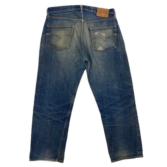 Levi's リーバイス ヴィンテージ オリジナル 66前期 501 ボタン裏刻印6 デニム パンツ インディゴブルー系 W35【中古】