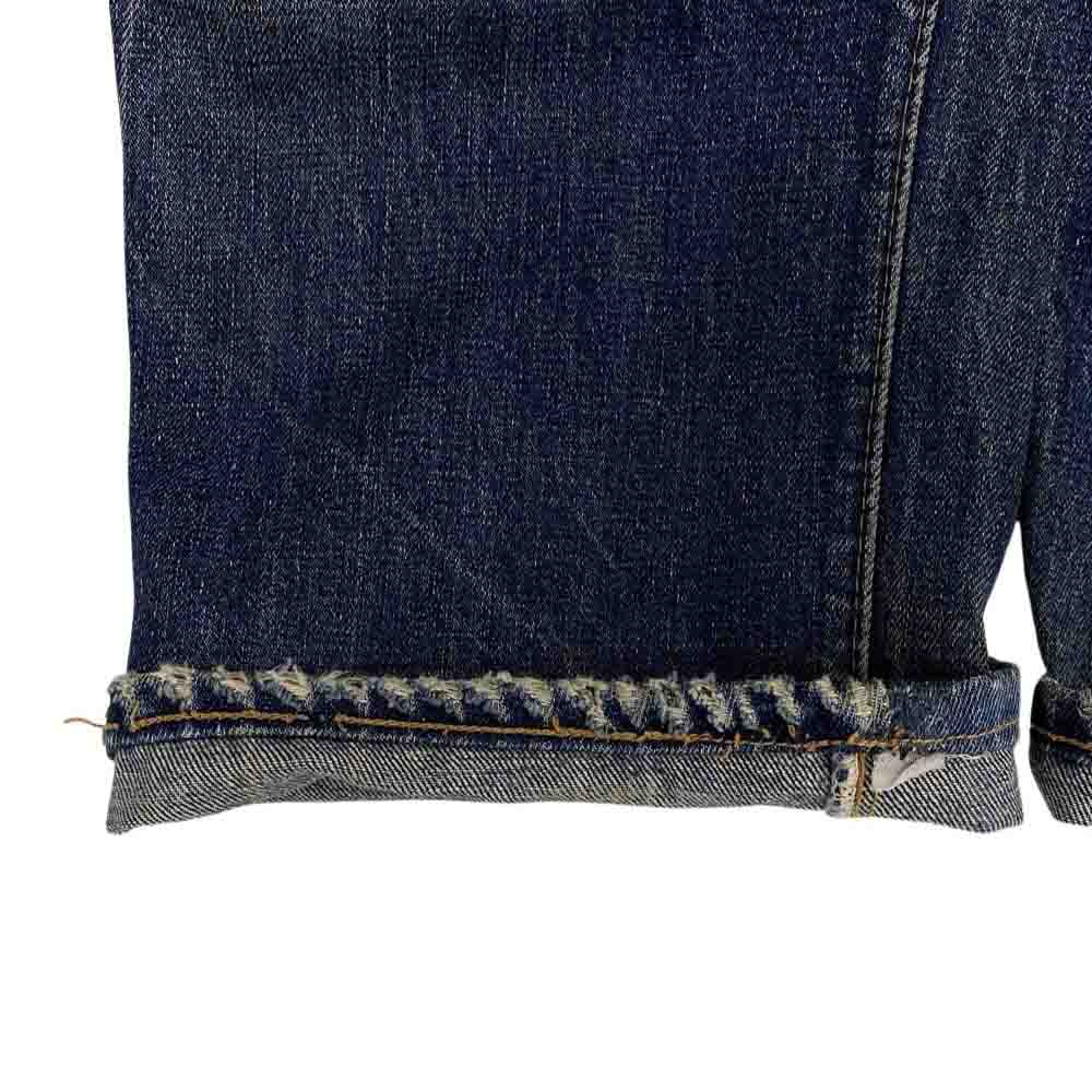 Levi's リーバイス ヴィンテージ オリジナル 66前期 501 ボタン裏刻印6 デニム パンツ インディゴブルー系 W35【中古】