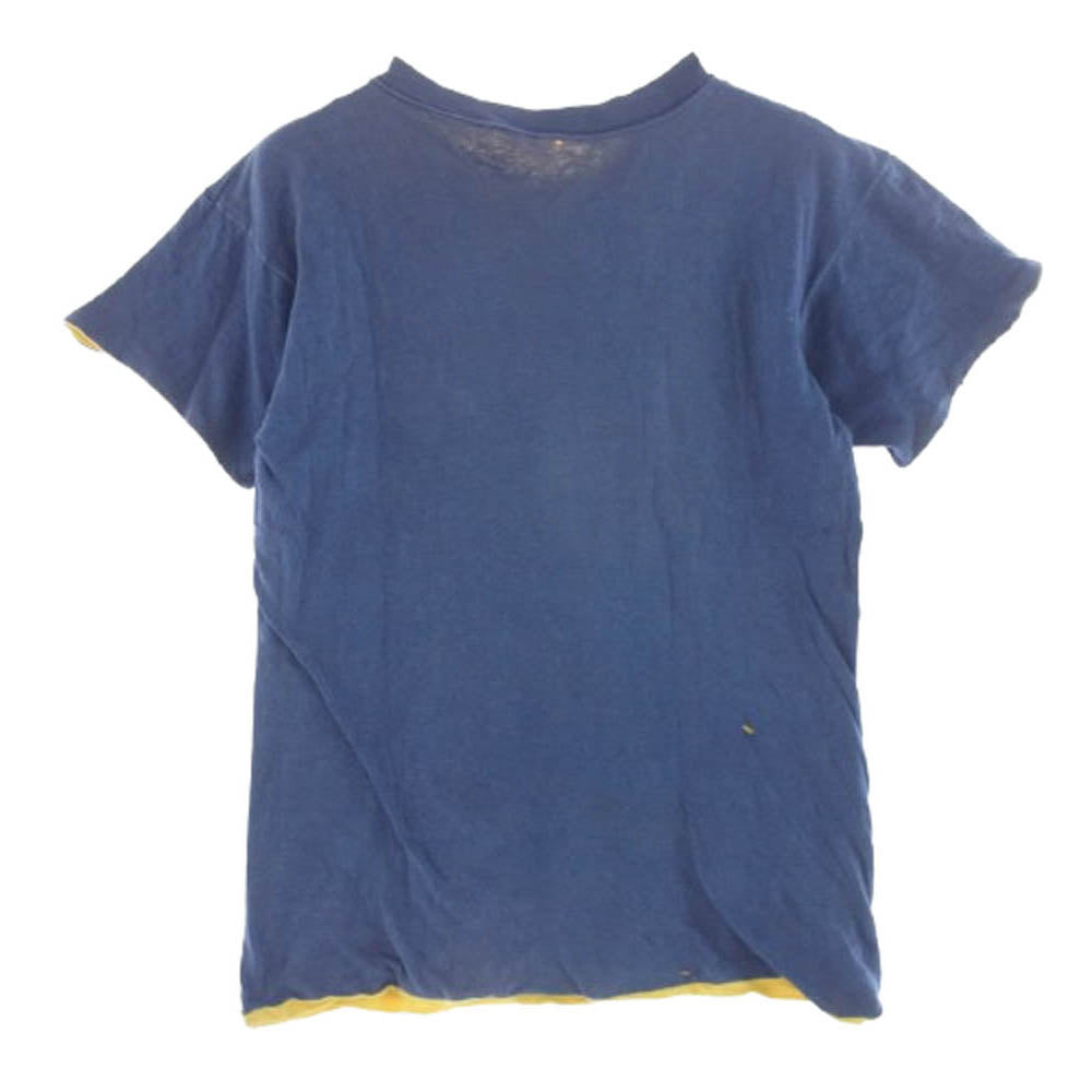 ヴィンテージ ヴィンテージ ダブル フェイス 半袖 Tシャツ ブルー系 サイズ不明【中古】
