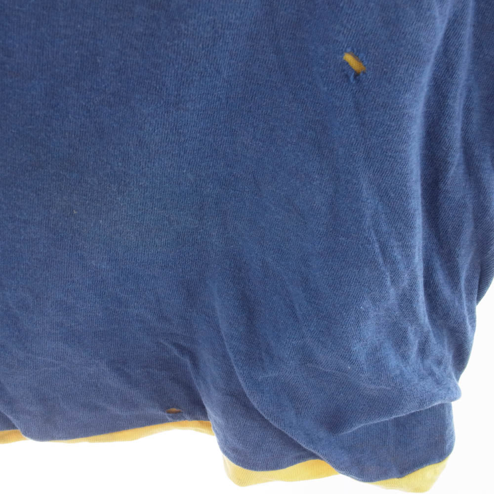 ヴィンテージ ヴィンテージ ダブル フェイス 半袖 Tシャツ ブルー系 サイズ不明【中古】