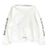 CHROME HEARTS クロムハーツ（原本無） SWTSHRT PLVR ネックロゴプリント クルーネック スウェット ホワイト系 L【中古】