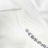 CHROME HEARTS クロムハーツ（原本無） SWTSHRT PLVR ネックロゴプリント クルーネック スウェット ホワイト系 L【中古】