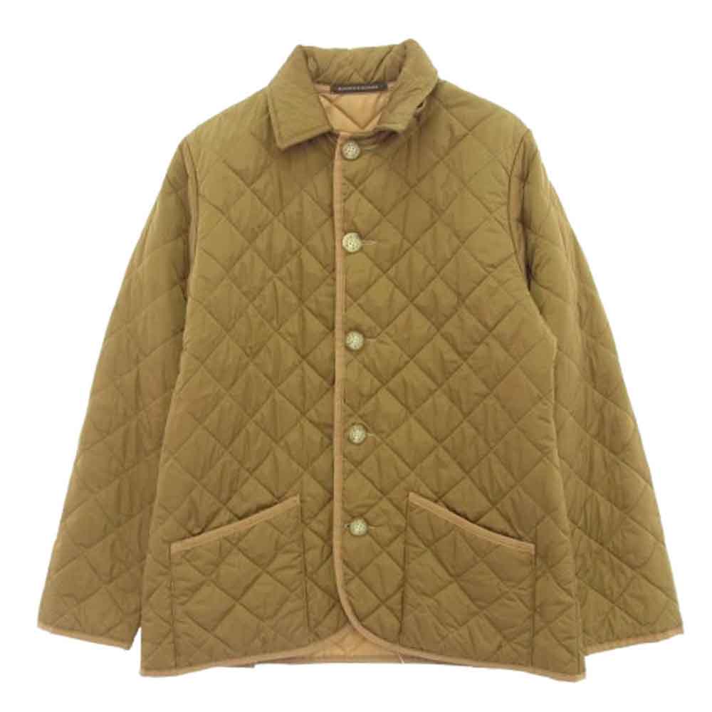Mackintosh マッキントッシュ 英国製 ナイロン キルティング ジャケット ブラウン系 M【中古】